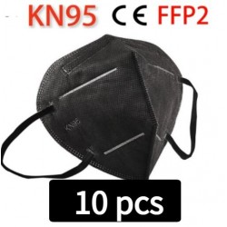 KN95 / FFP2 - protective mouth / face mask - five-layer - antibacterial - reusable - 10 - 100 piecesMouth masks