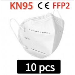 KN95 / FFP2 - protective mouth / face mask - five-layer - antibacterial - reusable - 10 - 100 pieces