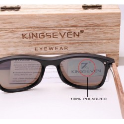 Polarized sunglasses - walnut wood - UV400 - unisexSunglasses