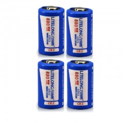 BateríasCr2 rechargeable lithium battery- 880mah - LiFePO4