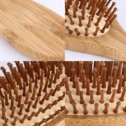 Wooden hair comb - anti-static - scalp massageBrushes