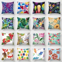 Fundas de cojinesCute creative cushion covers - floral - hearts - cartoon - 45 * 45cm / 50 * 50cm / 60 * 60cm / 40 * 40cm / 5...