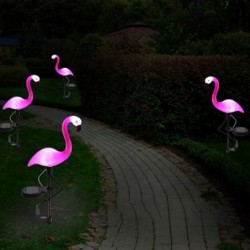 Solar garden lamp - waterproof - LED - neon - flamingo shapeSolar lighting