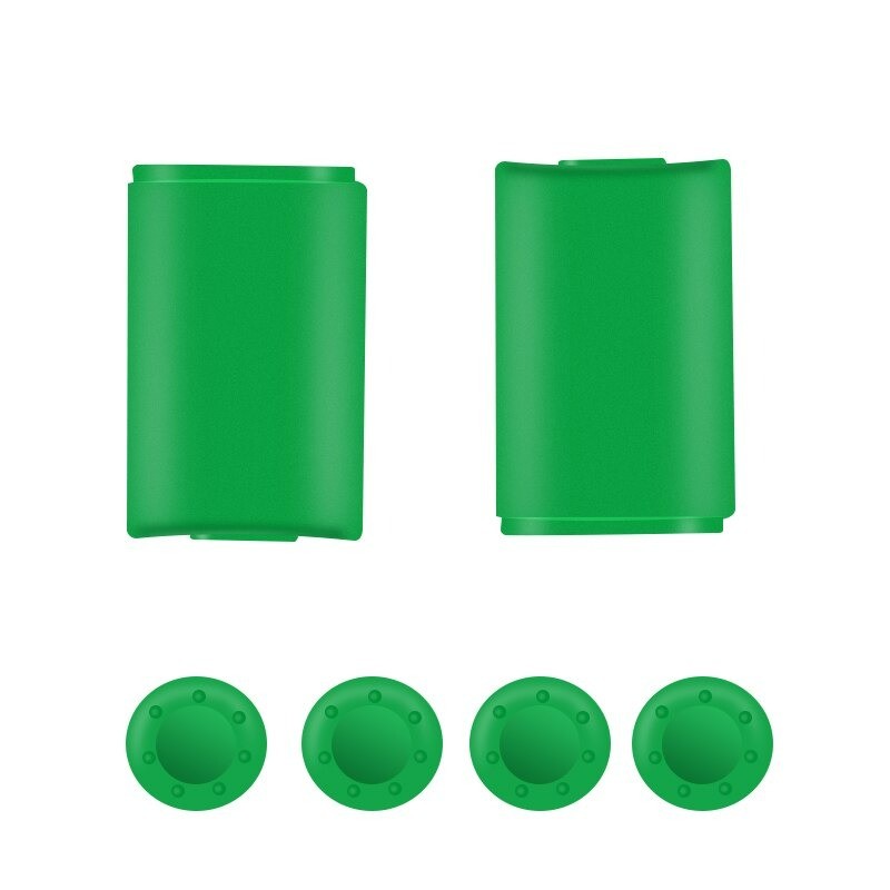 MandosTapa posterior de la batería - para el controlador Xbox 360 - con tapa de silicona con 4 palancas de pulgar