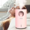 Air humidifier - ultrasonic essential oil diffuser - with LED - auto shut-off - 700MLHumidifiers