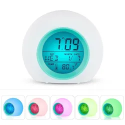 RelojesAlarm clock - night glowing - delightful for children - home decor