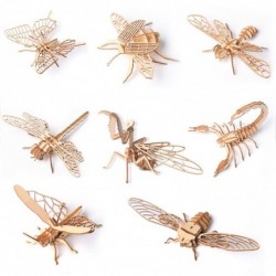 De madera3D insects - wooden puzzle