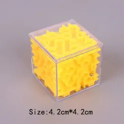 Educativo3D maze magic cube - transparent - educational toys