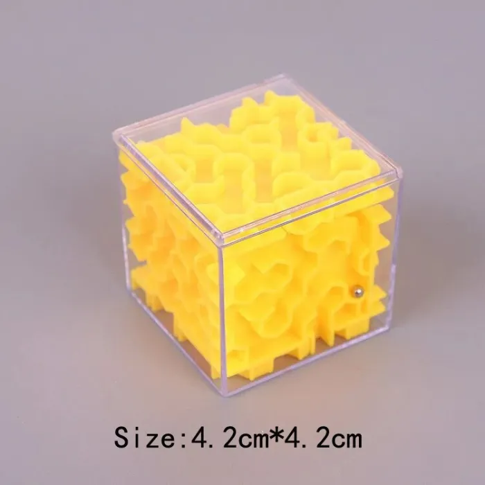 Educativo3D maze magic cube - transparent - educational toys