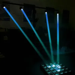 Iluminación de escenarios y eventosProfessional stage lighting spotlight