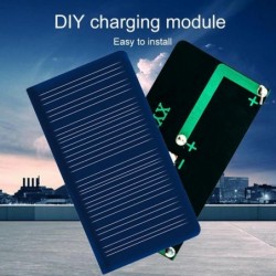 Mini poly solar panel - battery charger - 5.5V - 50MA - 68 * 38mm