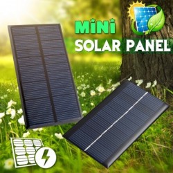 Paneles solaresSolar panel charger system - 2V 5V 6V 12V - mini - for battery cell phone