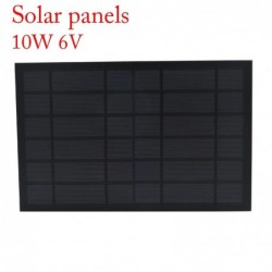 Solar panel - phone / batteries charger - 10W - 6V