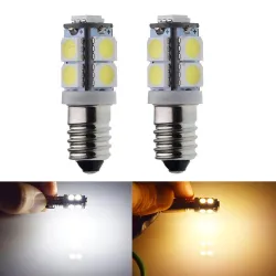 E10Flashlight bulbs - 3V 6V 12V 24V DC -  warm white - 2pcs