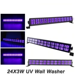 Double row UV stage light - LED bar - DMX - UV - 3W - for club / discoStage & events lighting