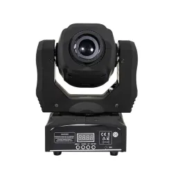Iluminación de escenarios y eventosSpot LED - luz de escenario - cabeza móvil - con patrones - con controlador DMX - 60W