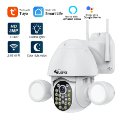 Seguridad de casaAutomatic surveillance llighting camera - humanoid trigger - Wifi - auto tracking