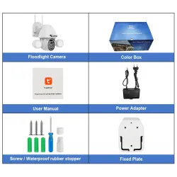 Seguridad de casaAutomatic surveillance llighting camera - humanoid trigger - Wifi - auto tracking