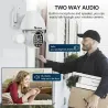 Seguridad de casaAutomatic surveillance llighting camera - humanoid trigger - Wifi - auto tracking