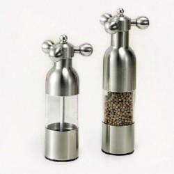 MolinosStainless steel manual salt and pepper grinder - high quality- home decoration