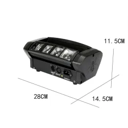 Iluminación de escenarios y eventosBeam - light - portable - mini led -