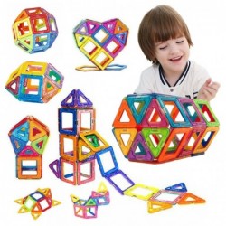 ConstrucciónMini magnetic designing building blocks  for children - make a beautiful gift - educational