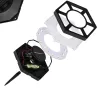 Iluminación solarHexagon shaped - solar lights panel - driveway / lawn / outdoor