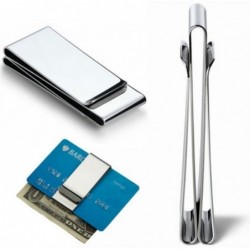CarterasClip holder wallet - stainless steel
