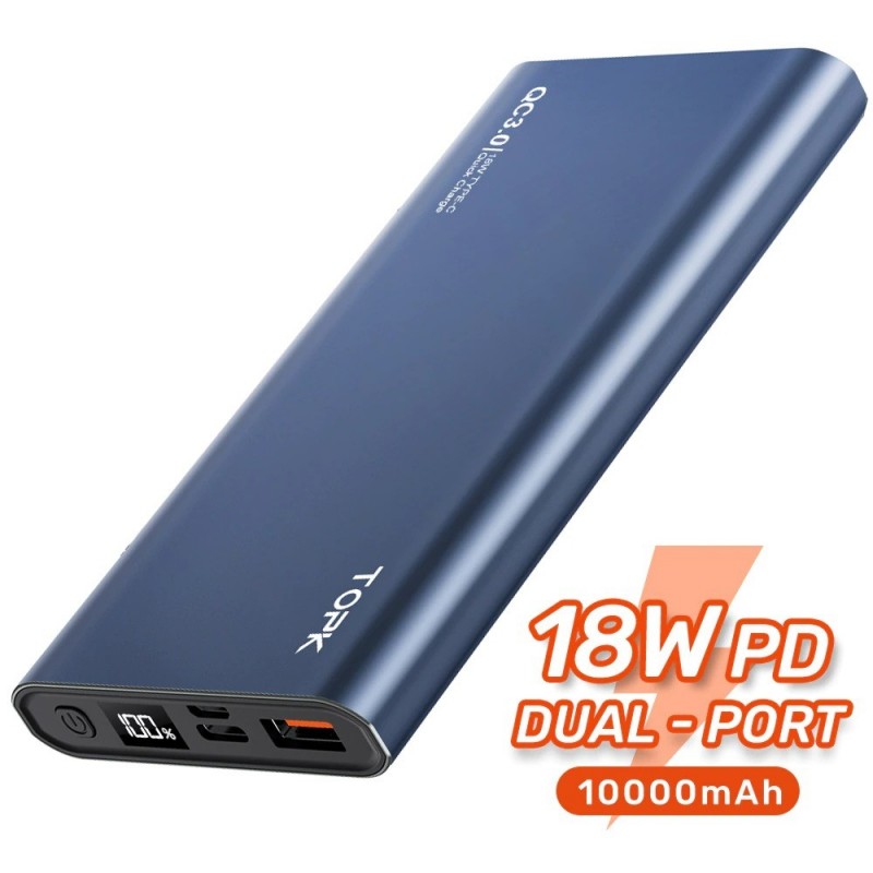 I1006P - portable power bank - charger - dual USB - quick charge 10000mAh - LEDPower Banks