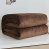 MantasCoral fleece blanket - winter  warm - soft and light - sofa plaid