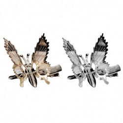 Hollow-out moving butterfly - metal hair clipHair clips