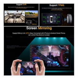 RadioAndroid 8 - DIN-2 CAR RADIO - 10.1" TOUCH SCREEN - GPS - BLUETOOTH - FM - WIFI - MP3 - MIRRORLINK