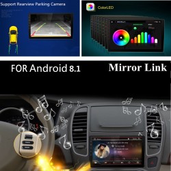 RadioAndroid 8 - DIN-2 CAR RADIO - 10.1" TOUCH SCREEN - GPS - BLUETOOTH - FM - WIFI - MP3 - MIRRORLINK