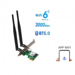 RedTenda E30 - dual-band - 3000Mbps - WiFi 2.4G / 5G - Bluetooth 5.0