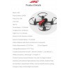 DronesJJRC H69 - WIFI - FPV - 1080P Camera - RC Drone Quadcopter - RTF