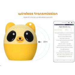Mini Bluetooth speaker - wireless - hands free calling - camera shutter - animals shapeBluetooth speakers
