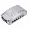 HDMI SwitchersPC signal converter box - adapter - VGA to TV AV RCA - NTSC PAL