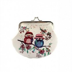 CarterasRetro owl coin purse - with floral print