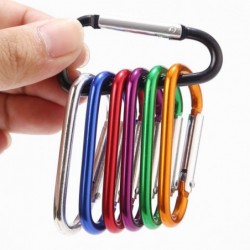 llaveroCarabiner buckle keychain 5 pieces - outdoor activity - safety - multicolor - camping - hiking - high quality