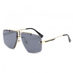 Gafas de solVintage square sunglasses for men - rimless