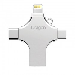 Memoria USB4 in 1 flash drive - iPhone / micro USB / type-c / USB - 16GB 128GB