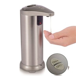 Baño & AseoDispensador de jabón automático - acero inoxidable - sensor infrarrojo