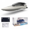 Barco2.4G RC Boats Speed Racing Boat 2 Channels Dual Motor Remote Control Boats for Kids Adult Racing Boat with light water