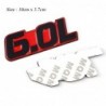 3D metal car sticker - engine size emblem - 4.0L - 7.0LStickers