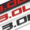 Metal car sticker - engine size emblem - 3.0L - 3.8LStickers
