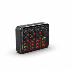 MicrófonosMicrophone mixer - podcaster - digital - 12 sound audio effect