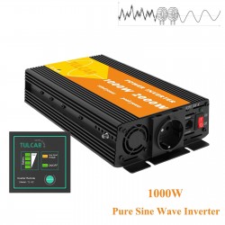 Herramientas & mantenimientoPure sine wave converter DC 12V to AC 220V 230V - car power supply - inverter - 1000W