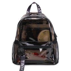 MochilasFashionable transparent backpack - school bag