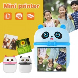 Portable mini thermal printer - fast printing - Bluetooth / IOS / Android / Windows - panda shapePrinters