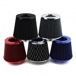 Filtros de aireAir intake filter - high flow - sports / racing car tuning - 76mm - 6 inch head cone